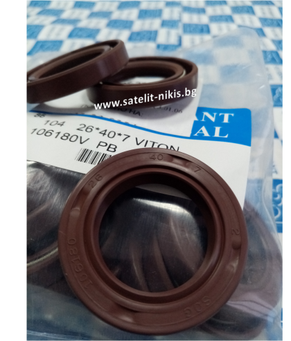 Oil seal   AS 26x40x7 Viton SOG/TW