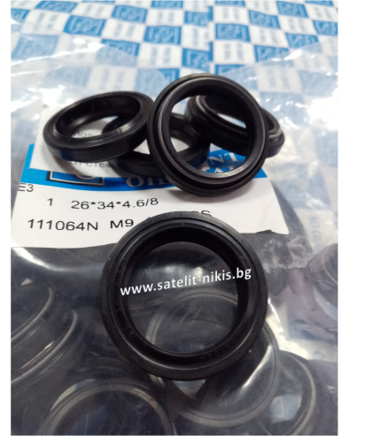 Oil seal   ASSP(1) 26x34x4.6/8 NBR SOG/TW