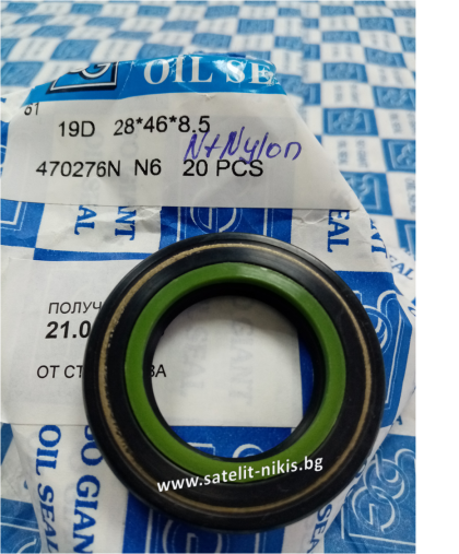 Oil seal SCJY (19D) 28x46x8.5 Nylon + NBR CHO/TW
