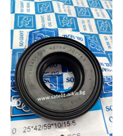 Oil seal   ASSP(10) 25x42/59x10/15.5 NBR SOG/TW