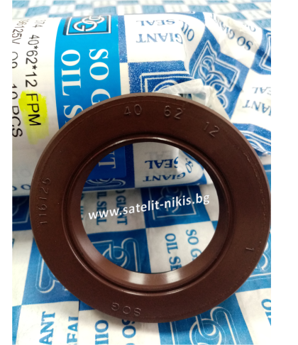 Oil seal  A/CS (374) 40x62x12 Viton SOG/TW