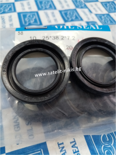 Oil seal   (10) 25x38.2x7.2 NBR SOG/TW