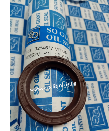 Oil seal   A 32x45x7 Viton SOG/TW, MASSEY FERGUSON 1440737X1, PIAGGIO 316438