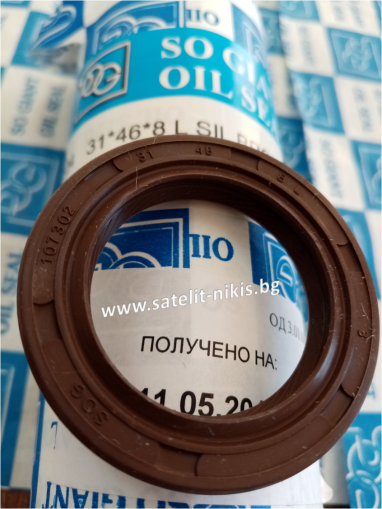 Oil seal   AS 31x46x8 L Silicone SOG/TW