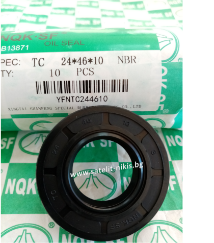 Oil seal  AS 24x46x10 NBR70 NQK.SF/China