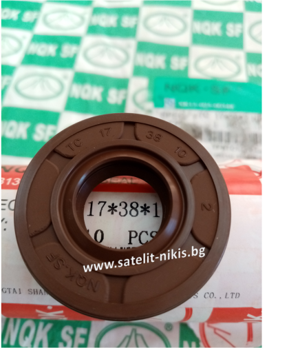 Oil seal  AS 17x38x10  Viton NQK.SF/China