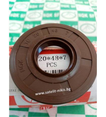 Oil seal  AS 20x48x7  Viton NQK.SF/China