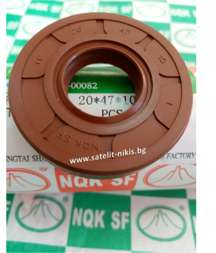 Oil seal  AS 20x47x10  Viton NQK.SF/China