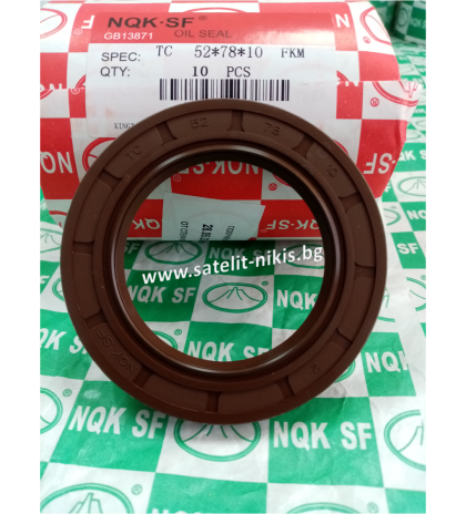 Oil seal  AS 52x78x10 Viton NQK.SF/China