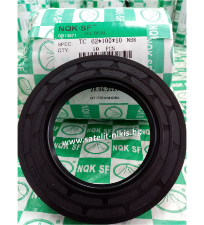 Oil seal  AS 62x100x10 NBR70 NQK.SF/China