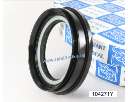 Oil seal UES-59S (153) 54x75.5/80x18+Nylon NBR SOG/TW, front wheel hub of NISSAN  4023201G00, N2224