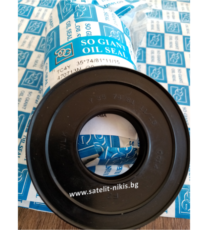 Oil seal TC4Y 35x74/81x11/15  NBR SOG/TW