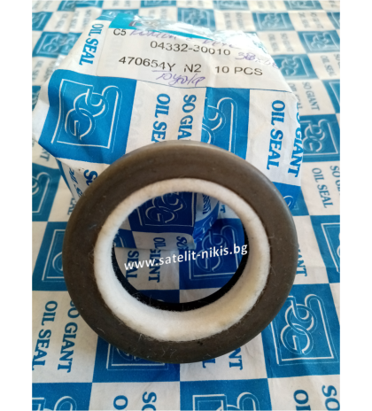 Oil seal  (3) 38x58x18  with felt  NBR SOG/TW, TOYOTA  04332-30010,  T1159 