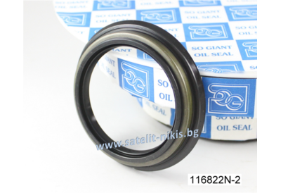 Oil seal UDS-59S (2) 60x75/86x12  NBR  SOG/TW, front wheel hub of MAZDA UC86-33-067, M4611