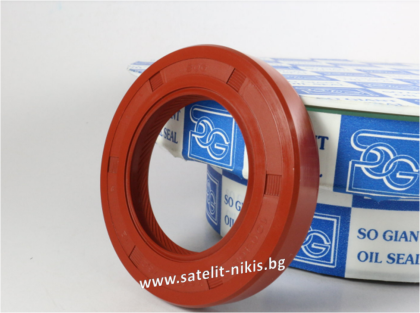 Oil seal  AS (104) 110x135x9 L Silicone SOG/TW, crankshaft rear side of NISSAN 12279-Z5503, N2319
