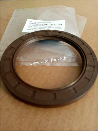 Oil seal AS 85x117x8.5 L FKM KDIK/China 