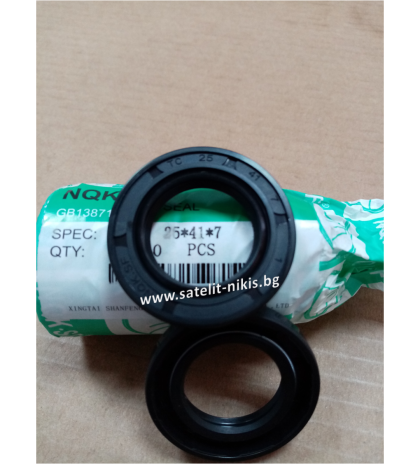  Oil seal AS 25x41x7 NBR NQK.SF/China