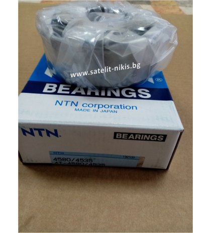Bearing  4T-4580/4535 NTN/JAPAN, for transmission of DAF 689905,IVECO 1905328,MAN 81 93420 0134,MERCEDES-BENZ 001 980 8002,