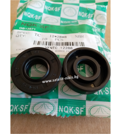  Oil seal  AS 12x28x8 NBR NQK.SF/China