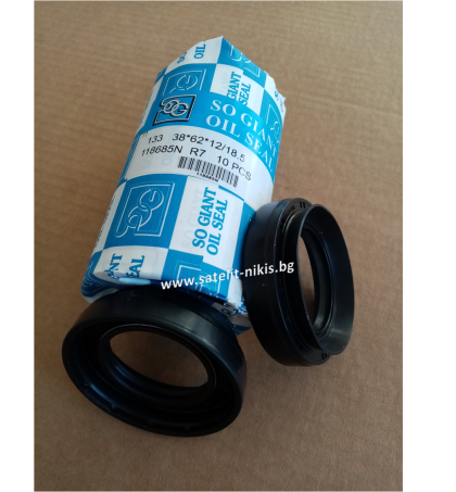 Oil seal   UES-9 (133) 38x62x12/18.5 NBR SOG/TW