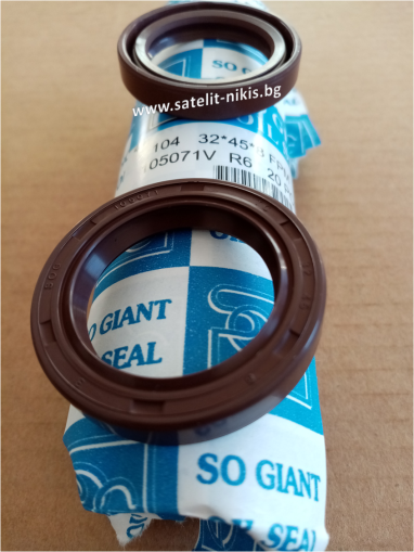 Oil seal AS (104)  32x45x8 Viton SOG/TW