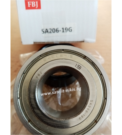 Bearing   SA206-19G ( 30.1625x62.205x35.712 )  FBJ