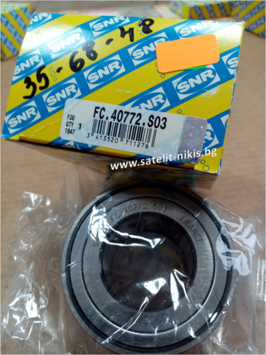 Wheel bearing   FC.40772.S03 SNR/France, rear axle of CHEVROLET 96471775 | 96471776,DAEWOO 96471775 | 96471776,RENAULT 82 00 489 610