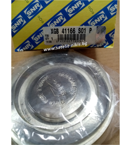 Wheel bearing   XGB 41166 S01 P SNR/France,  предна ос на NISSAAN 40210-00QAG,40210-00QAK, OPEL 44 12 598,93161059, RENAULT  40 21 096 97R,77 01 207 358, 60 40 006 752