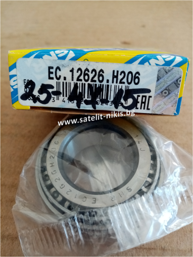 Bearing EC 12626 H206 (25x47x15.05) SNR/France , for  gearbox  ( codes- JC5, JC7, JR5 )of RENAULT 7703090413