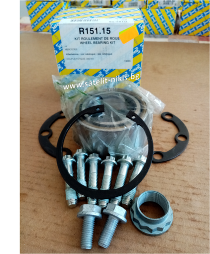 Wheel bearing kit   R 151.15 (49x84x43) SNR/France   for rear axle of MERCEDES-BENZ 1243300649 | 1243500549 | 1243500649 | 1249800416 | 1249800516 | 2013500649 | A1249800516