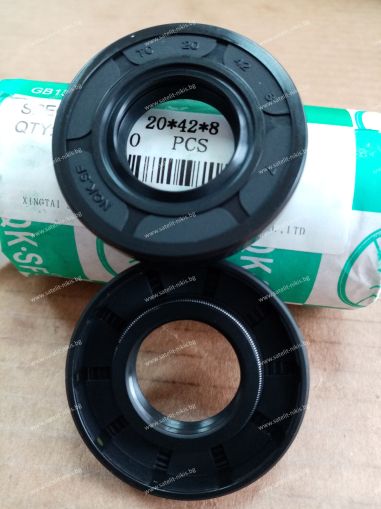 Oil seal  AS 20x42x8 NBR NQK.SF /China