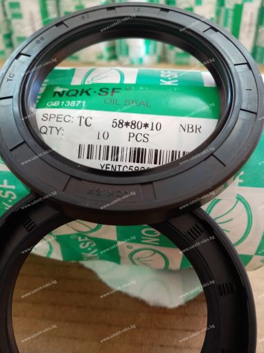 Oil seal  AS 58x80x10 NBR NQK.SF/China