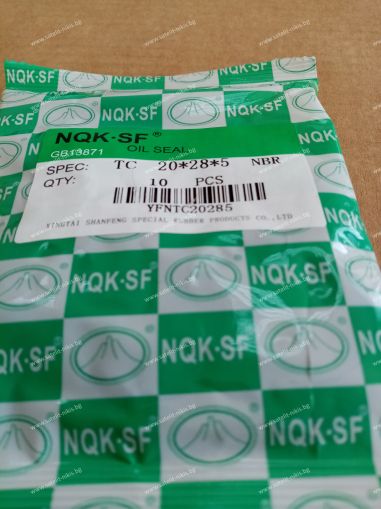 Oil seal  AS 20x28x5 NBR NQK.SF /China