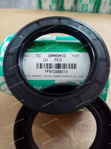 Oil seal  AS 58x85x10 NBR NQK.SF /China 