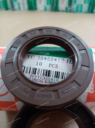 Oil seal  АS 35x58x10 Viton NQK.SF/China