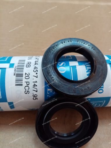 Oil seal TCV (122) 25.4x44.45x7.14/7.95 NBR SOG/TW , for hydraulic pumps,motors and hydrodynamic couplings