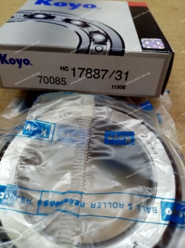 Bearing  17887/17831 ( 45.23X79.985X19.842 ) KOYO/Japan , MITSUBISHI MR470683; HYUNDAI 53521-44020, 53521-44010, 53521-44000