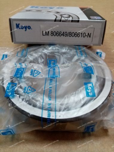 Bearing  LM 806649/806610-N  (53.975x88.9x19.05/13.492) KOYO/Japan , for differential of MERCEDES-BENZ;John Deere JD9045,JD9110 ;Massey Ferguson 3405344M91,843381M1; Mercedes-Benz A009801902