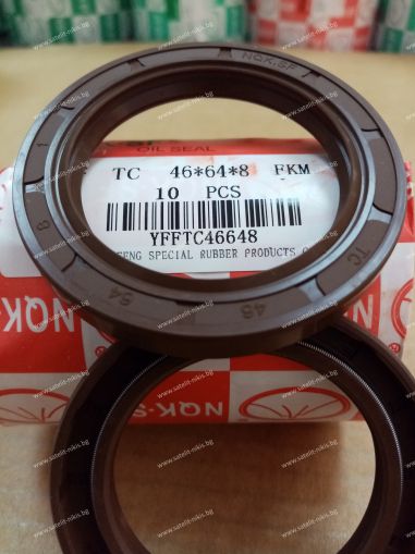 Oil seal AS 46x64x8 Viton NQK.SF/China