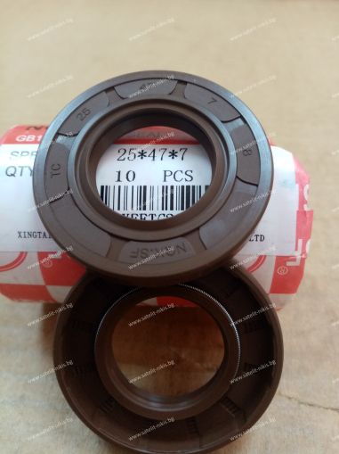 Oil seal AS 25x47x7 Viton NQK.SF/China ,  PIAGGIO 341083