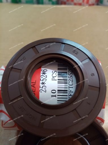 Oil seal AS 25x52x6 Viton NQK.SF/China