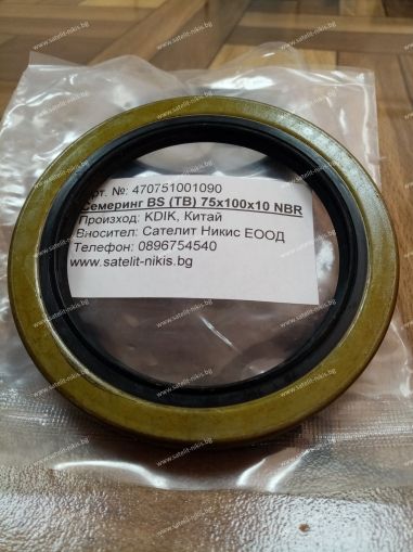 Oil seal  BS (TB) 75x100x10 NBR KDIK/China 