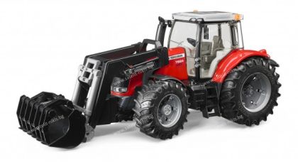 ЧЕЛЕН ТОВАРАЧ MASSEY FERGUSON 7624  (BRUDER 03047)