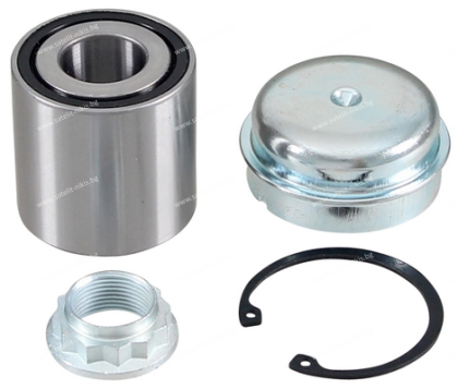 Wheel Bearing Kit A.B.S. 201109 for rear axle of  MERCEDES-BENZ A-CLASS (W168),168 350 04 35,168 981 07 27,A 168 350 04 35,A 168 981 07 27