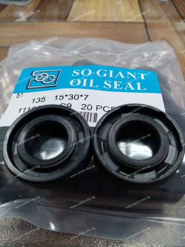 Oil seal  A-DUO (DC) 15x30x7 NBR SOG/TW