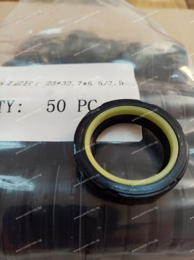 Oil seal  SCJY 23x32.7x5.5/7.5 NBR KDIK/China ,for steering rack 