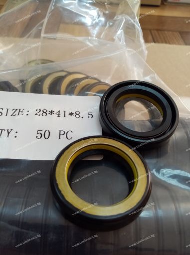 Oil seal  SCJY 28x41x8.5 NBR KDIK/China , for steering rack 