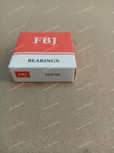 Bearing  6204 NR ( 20X47X14 )  FBJ