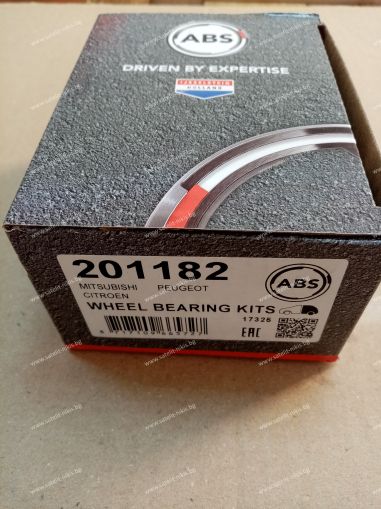 Wheel Bearing Kit A.B.S. 201182  rear axle CITROEN C-CROSSER (VU_, VV_),MITSUBISHI OUTLANDER I (CU_W),MITSUBISHI OUTLANDER II (CW_W) ,PEUGEOT 4007 (VU_, VV_)