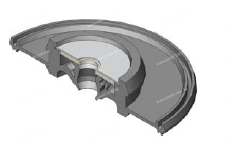 Семеринг Y 6x28/54.5x10.2 NBR WLK/TW , за перални машини Siemens/Bosch/Constructa